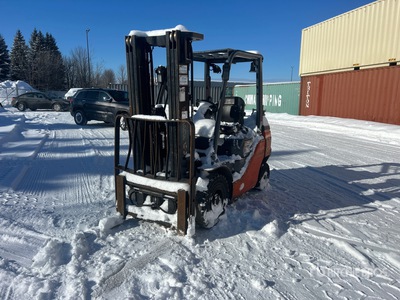 2020 Toyota 8FGU25 3750 lb Cushion Tire Forklift