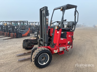 2015 Moffett M8 55.4 5500 lb 3x3 Truck Mounted Forklift