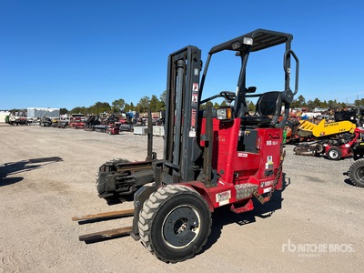 2015 Moffett M8 55.4 5500 lb 3x3 Truck Mounted Forklift