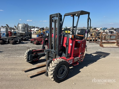 2018 Moffett M8 55.4 NX 5500 lb 3x3 Truck Mounted Forklift