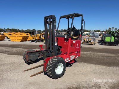 2016 Moffett M8 55.3NX 5500 ton 3x3 Truck Mounted Forklift