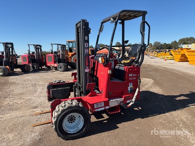 2016 Moffett M8 55.3 5500 lb 3x3 Truck Mounted Forklift