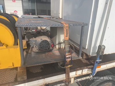 Storage desk with pump