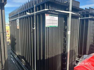 Quantity of (30) 2026 KJ K0710-30 10 ft x 7 ft Powder Coated Fencing (Unused)