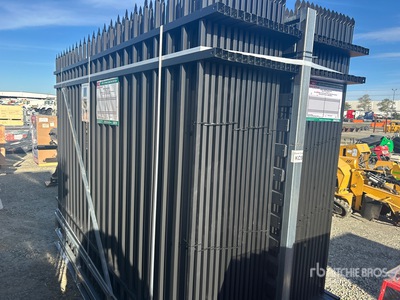 Quantity of (30) 2026 KJ K0710-30 10 ft x 7 ft Powder Coated Fencing (Unused)