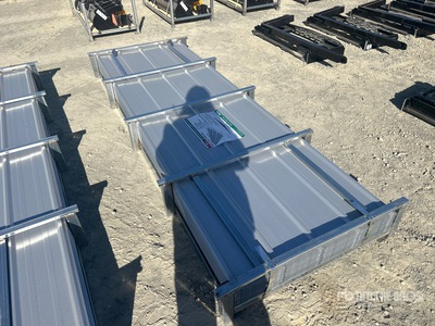 Quantity of (200) 2026 KJ K0310 Galvalume Corrugated Steel Panels معدات بناء متنوعة (Unused)