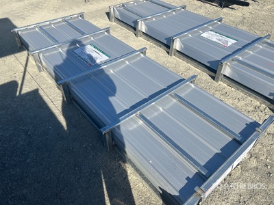 Quantity of (200) 2026 KJ K0310 Galvalume Corrugated Steel Panels معدات بناء متنوعة (Unused)