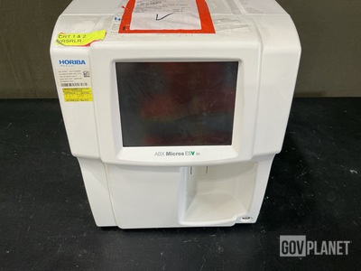 Horiba ABX Micros ESV Hematology Analyzer
