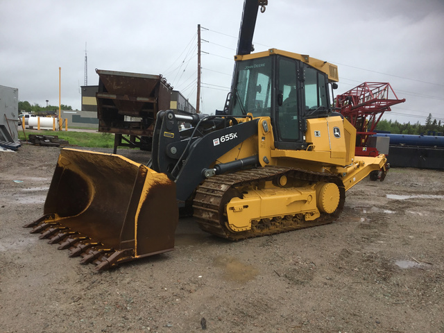 2016 John Deere 655K Crawler Loader