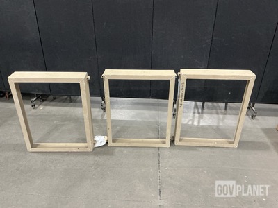 (3) Critical Solutions International 2402-00619-34 Vehicular Window Frames