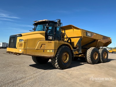 2019 Cat 745 Tombereau