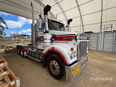 2009 Kenworth T408SAR 6x4 T/A Day Cab Truck Tractor