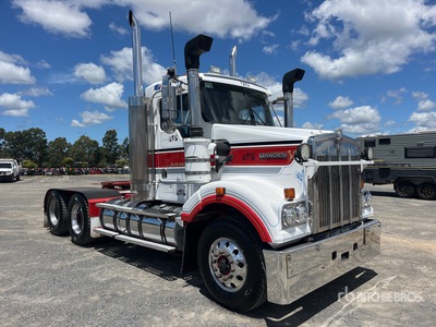 2009 Kenworth T408 SAR 6x4 T/A Day Cab Truck Tractor