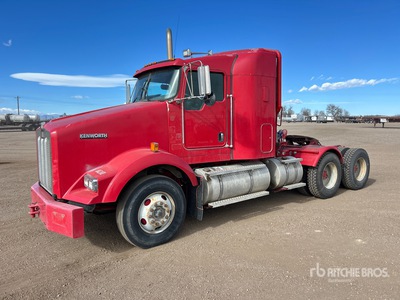 2011 Kenworth T800B 6x4 Cabina con cuccetta per trattore stradale