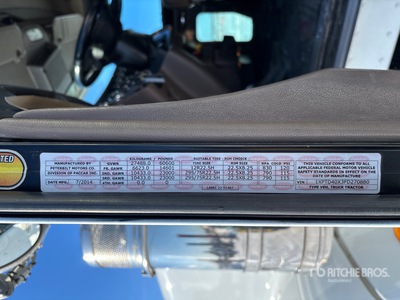 2015 Peterbilt 367 6x4 3- Achs Sattelzugmaschine mit Schlafkabine