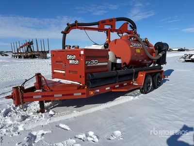2012 Ditch Witch FX30 3636 L T/A Przyczepa cysterna próżniowa