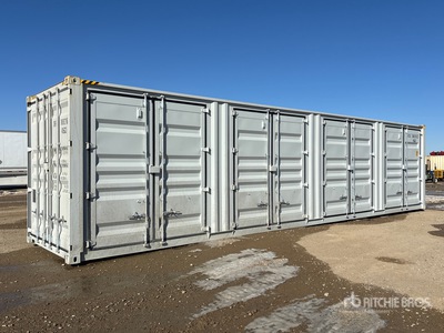 2025 40 ft High Cube Multi-Door Storage Container (Unused)