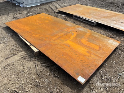 2026 SKLP x 9 ft 10 in 5 ft x 10 ft (0.4 in Thick) Steel Plates (Unused)