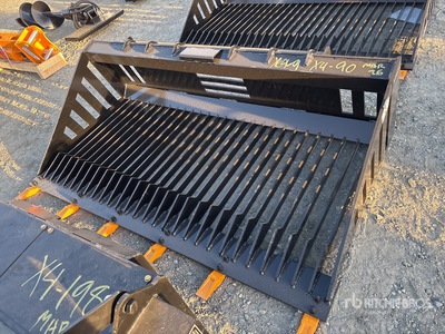 2026 GIYI GY-RB66 66 in Skeleton Skid Steer Bucket (Unused)