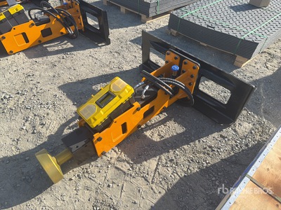 2026 GIYI GY-D680 Skid Steer Post Driver (Unused)