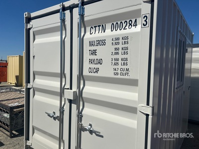 2026 10.2 ft Storage Container (Unused)