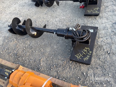 2026 GIYI 12 in Mini Skid Steer Auger (Unused)
