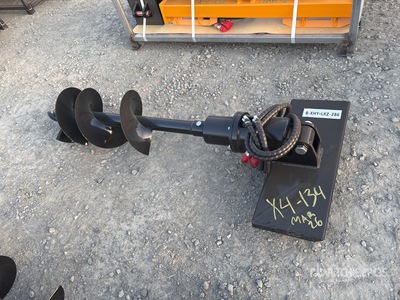 2026 GIYI 12 in Mini Skid Steer Auger (Unused)