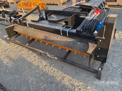 2026 GIYI GY-LPR71 71 in Skid Steer Power Rake (Unused)