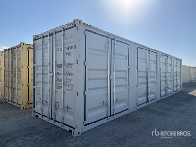 2026 40 ft High Cube Multi-Door 40 Ft One-Way High Cube Conteneur de stockage