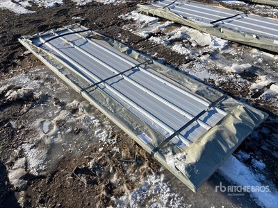 Quantity of (50) 2026 SKLP SKH50 10 ft Galvalume Steel Siding (Unused)