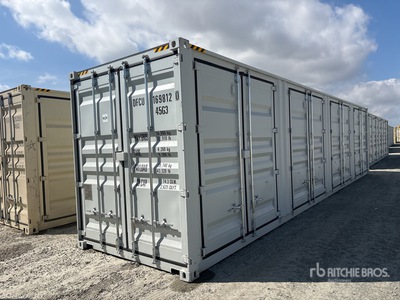 2026 40 ft High Cube 40 Ft One-Way High Cube Storage Container (Unused)