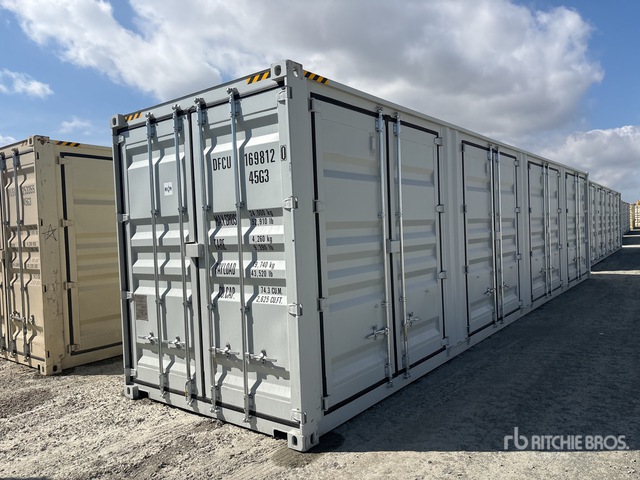 2025 40 ft High Cube Multi-Door Storage Container | Ritchie Bros ...