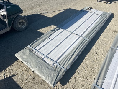 Quantity of (50) 2026 SKLP SK-XH50 10 ft Galvalume Steel Sheets (Unused)