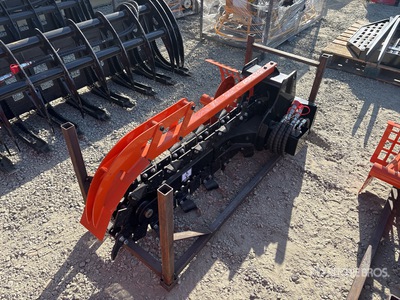 2026 GIYI GX-D39 39 in Mini Skid Steer Trencher (Unused)