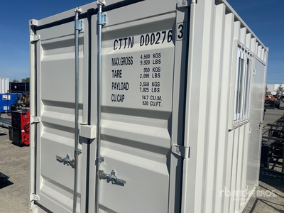 2026 10.2 ft Storage Container (Unused)