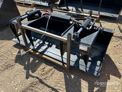 2026 GIYI GY-PG72 72 in Skid Steer Grapple Bucket (Unused)