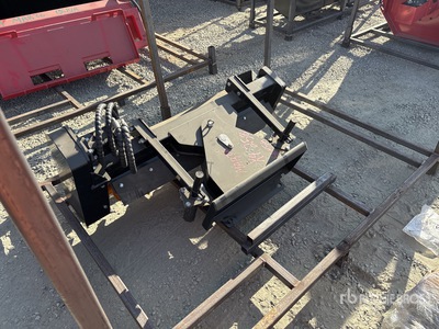 2026 GIYI GY-LPR42 42 in Mini Skid Steer Power Rake (Unused)