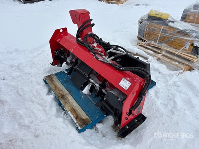 2026 GIYI GY-BS57 57 in Skid Steer Snowblower (Unused)