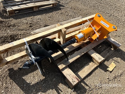 2026 GIYI 16 in Excavator Auger - Fits Cat 305 (Unused)