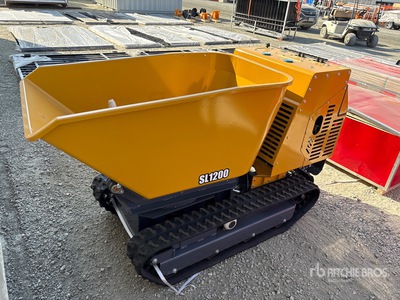 2026 SDLOOL SL-X1200J Stand-On Mini dumper cingolato (Unused)