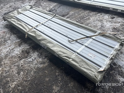 Quantity of (100) 2026 SKLP SKL100 10 ft Sheets Galvalume Steel Siding Roofing (Unused)