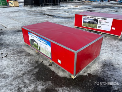 2026 SKLP SK-ZP20 20 ft x 30 ft Steel Wiata Samochodowa (Unused)