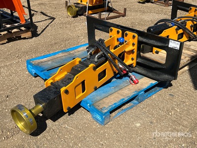 2026 GIYI GY-D680 Skid Steer Post Driver (Unused)