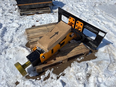 2026 GIYI GY-D680 Skid Steer Post Driver (Unused)