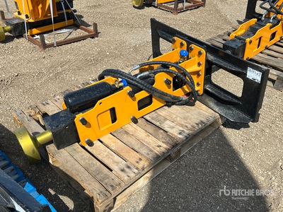 2026 GIYI GY-D680 Skid Steer Post Driver (Unused)
