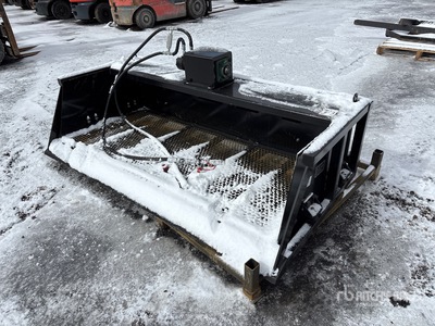 2026 GIYI GY-VB79 79 in Skid Steer Screening Bucket (Unused)