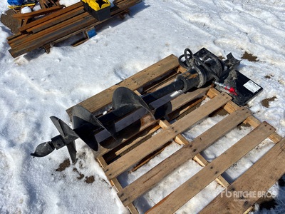 2026 GIYI 12 in Mini Skid Steer Auger (Unused)