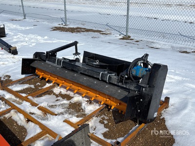 2026 GIYI GY-LPR71 71 in Skid Steer Power Rake (Unused)