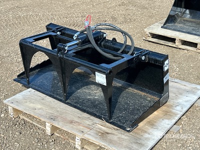 2026 GIYI GY-X PG44 44 in Mini Skid Steer Grapple Bucket (Unused)