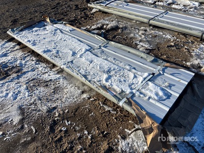 Quantity of (50) 2026 SKLP SK-XH50 10 ft Galvalume Steel Siding (Unused)